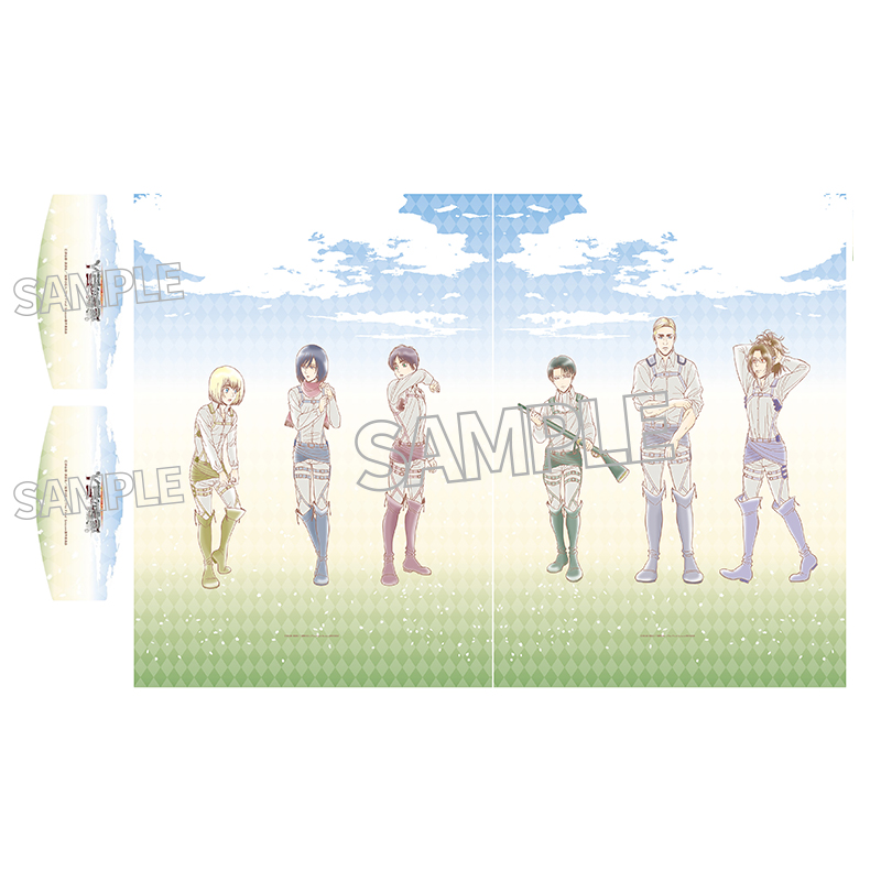 (PO) Attack on Titan Double-sided Curtain Image_1