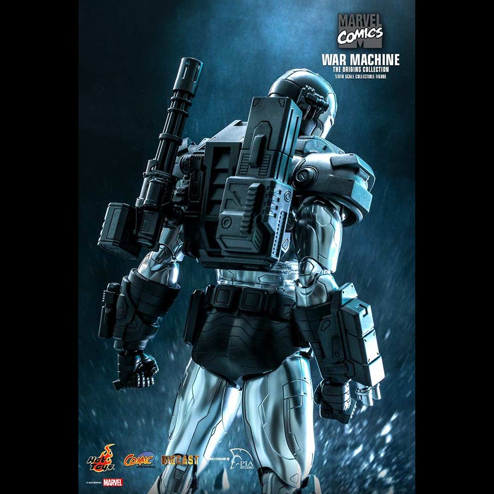 (PO) Comic Masterpiece Series Diecast CMS13D47 - Marvel Comics - War Machine Image_9