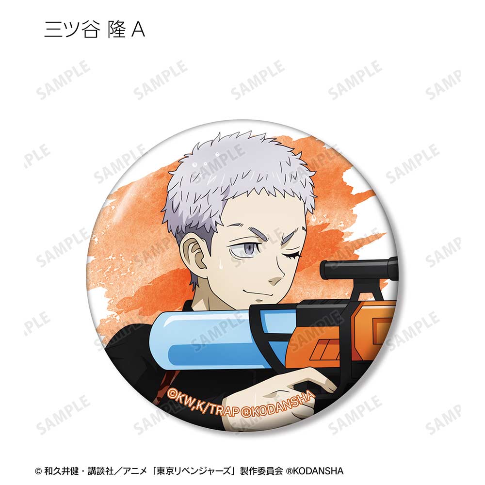 (PO) Tokyo Revengers Original Illustration Water Gun Battle Ver. Trading Can Badge [BOX] Image_8