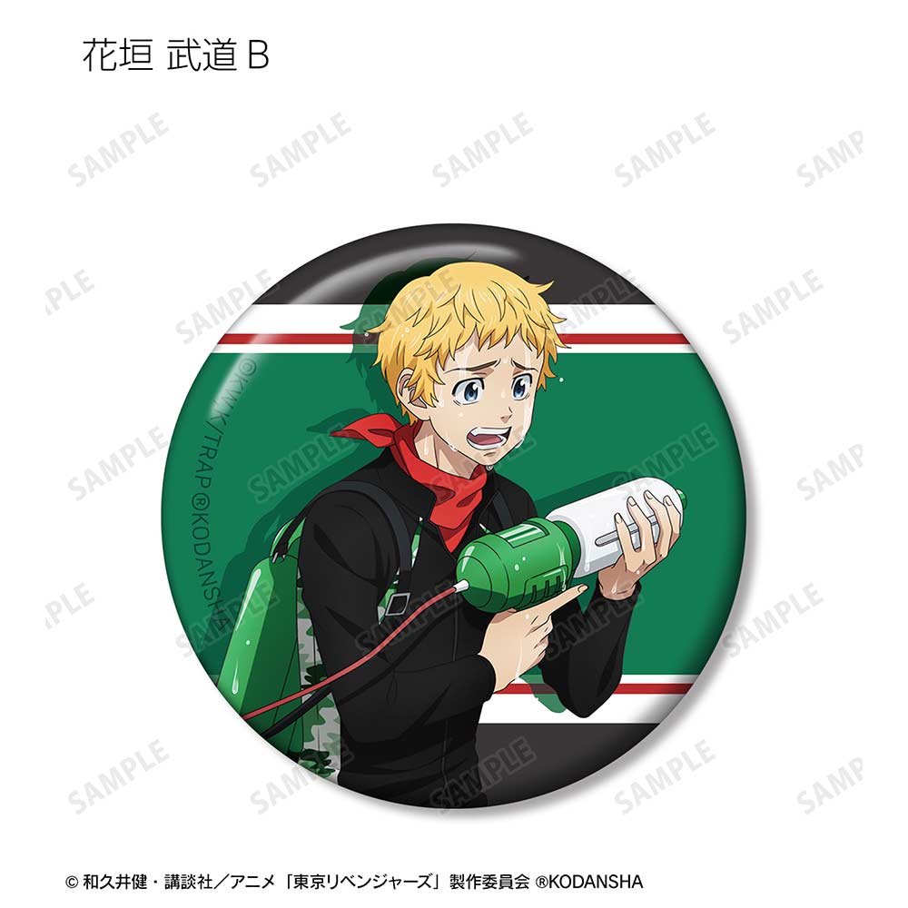 (PO) Tokyo Revengers Original Illustration Water Gun Battle Ver. Trading Can Badge [BOX] Image_9