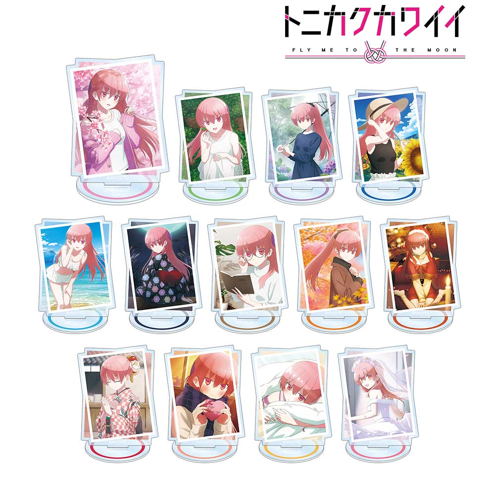 (PO) Fly Me To The Moon Original Illustration Yuzaki Tsukasa Project Trading Acrylic Stand[BOX] Image_1