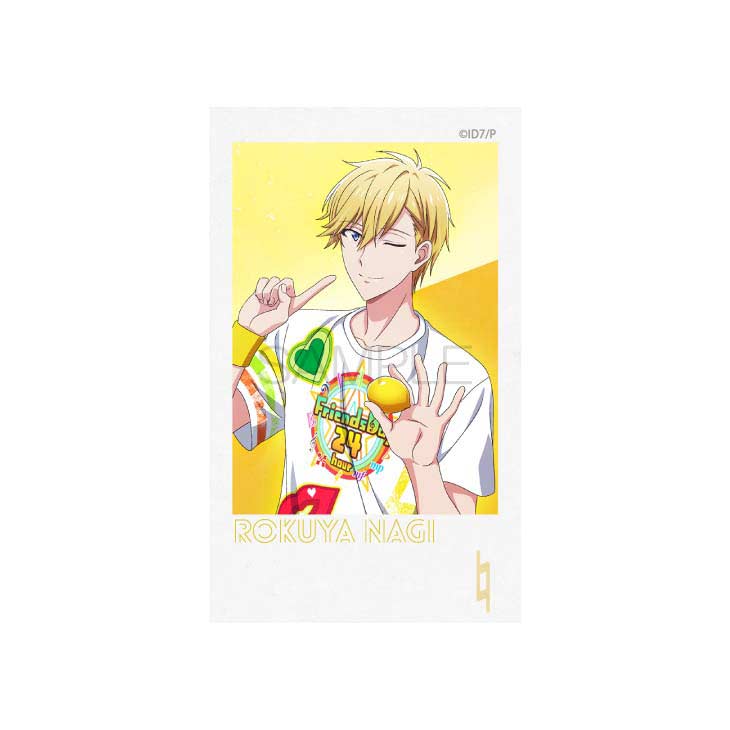 (PO) IDOLiSH7 Mini Bromide - The Television Friends Day Ver. Rokuya Nagi Image_1