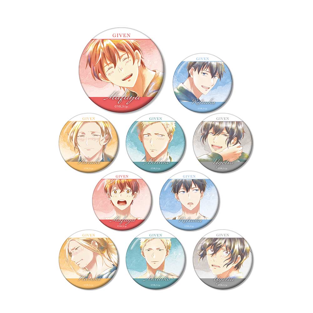 (PO) Given The Movie Trading Ani-Art Aqua Label Vol. 2 Can Badge [BOX] Image_2