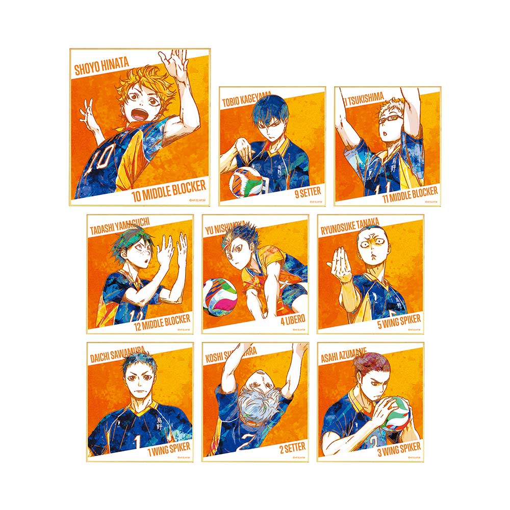 (PO) Haikyu!! Trading Ani-Art Vol. 2 Mini Shikishi [BOX] Image_2
