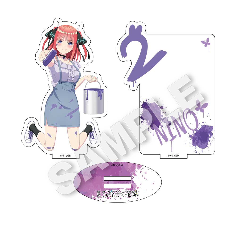(PO) The Quintessential Quintuplets Movie Acrylic Stand GRAFFITI GIRL Ver. - Nakano Nino Image_1
