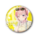 (PO) The Quintessential Quintuplets Movie Can Badge GRAFFITI GIRL Ver. - Nakano Ichika Image_1