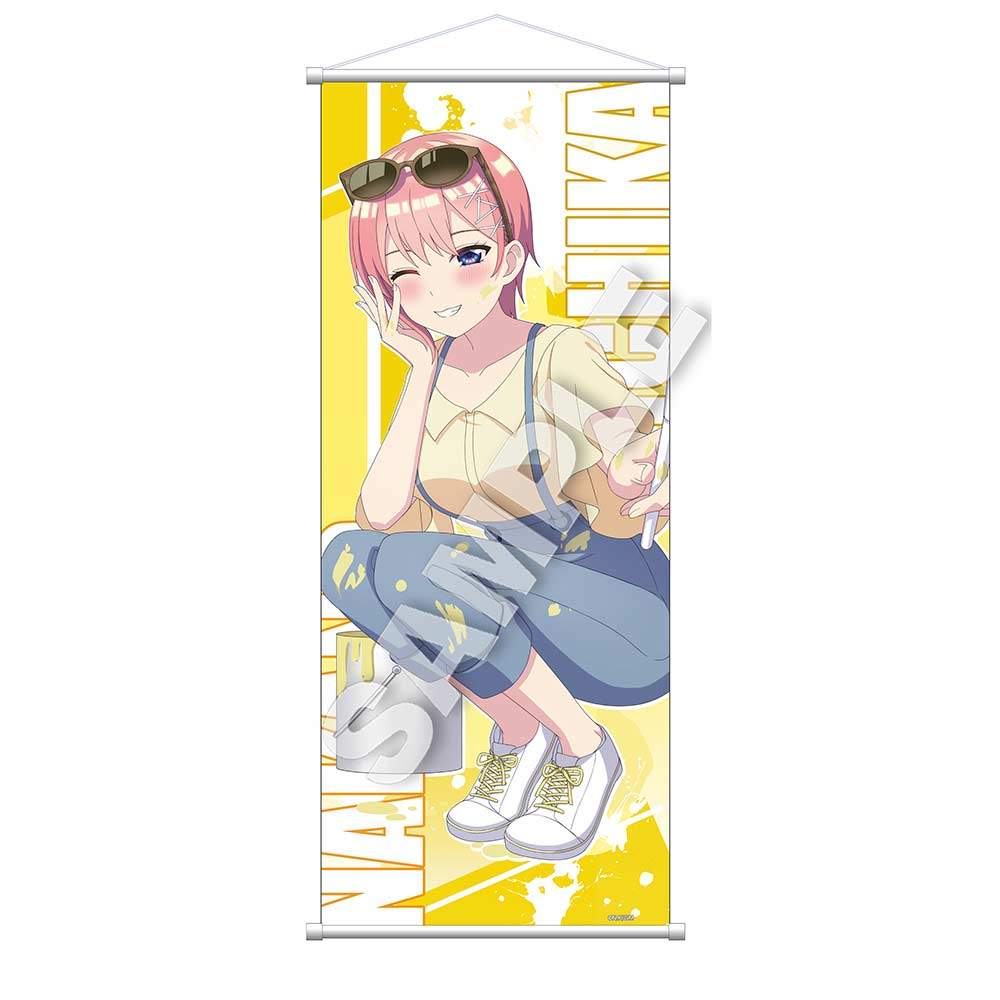 (PO) The Quintessential Quintuplets Movie B2 Half-cut Tapestry GRAFFITI GIRL Ver. - Nakano Ichika Image_1