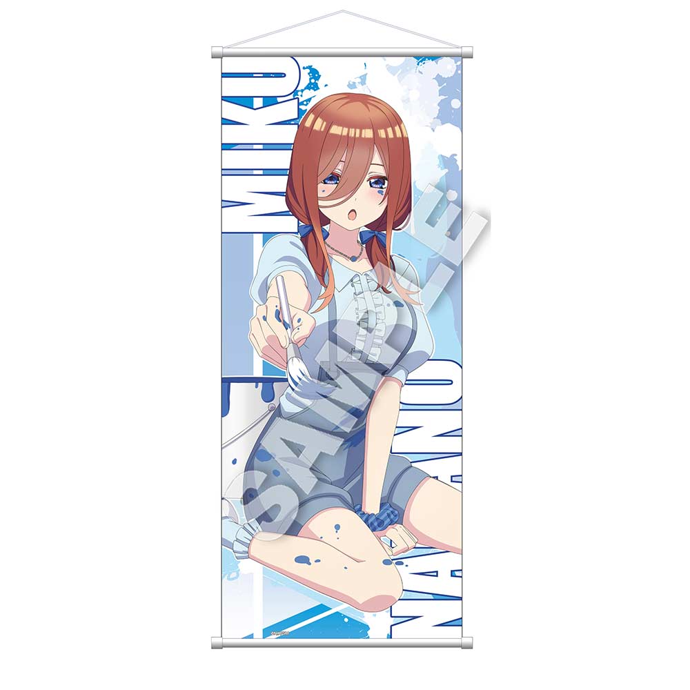 (PO) The Quintessential Quintuplets Movie B2 Half-cut Tapestry GRAFFITI GIRL Ver. - Nakano Miku Image_1