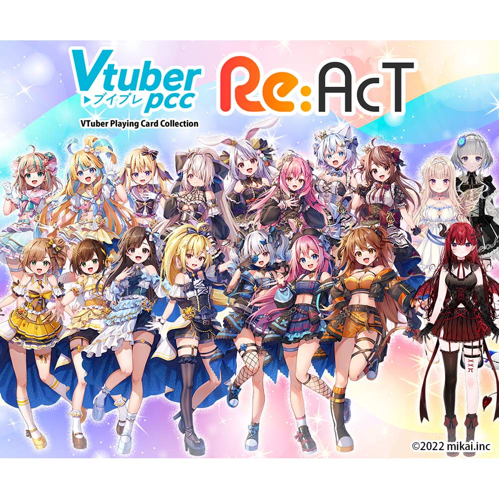 (PO) VTuber Playing Card Collection Re:AcT [BOX] Image_1