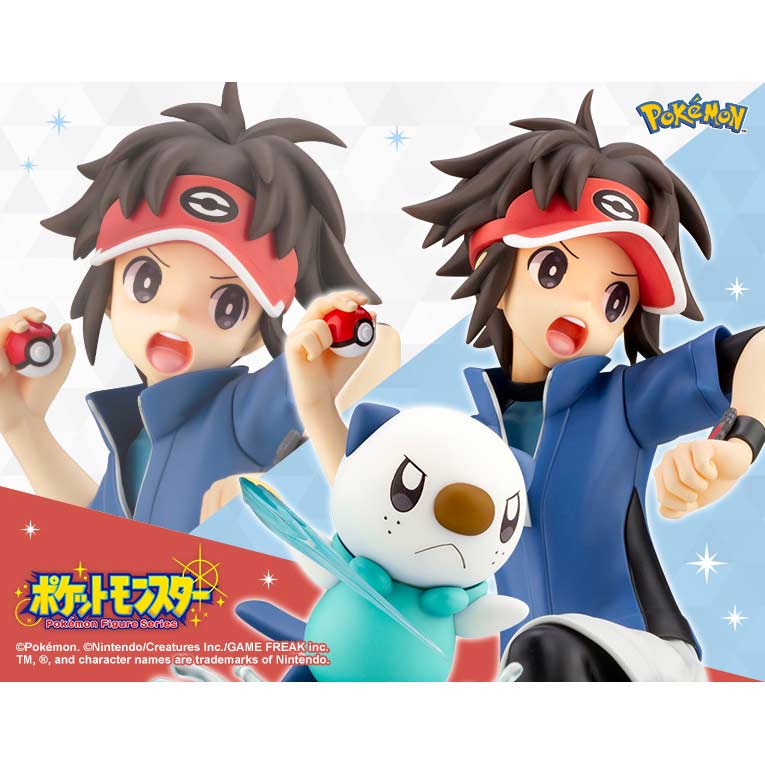 (PO) Pokémon Nate with Oshawott ARTFX J Statue Image_1