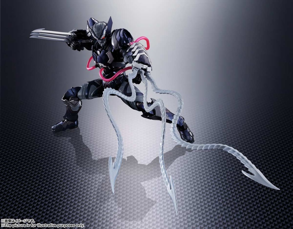 (PO) S.H.Figuarts Venom Symbiote Wolverine (Tech on Avengers) Image_10