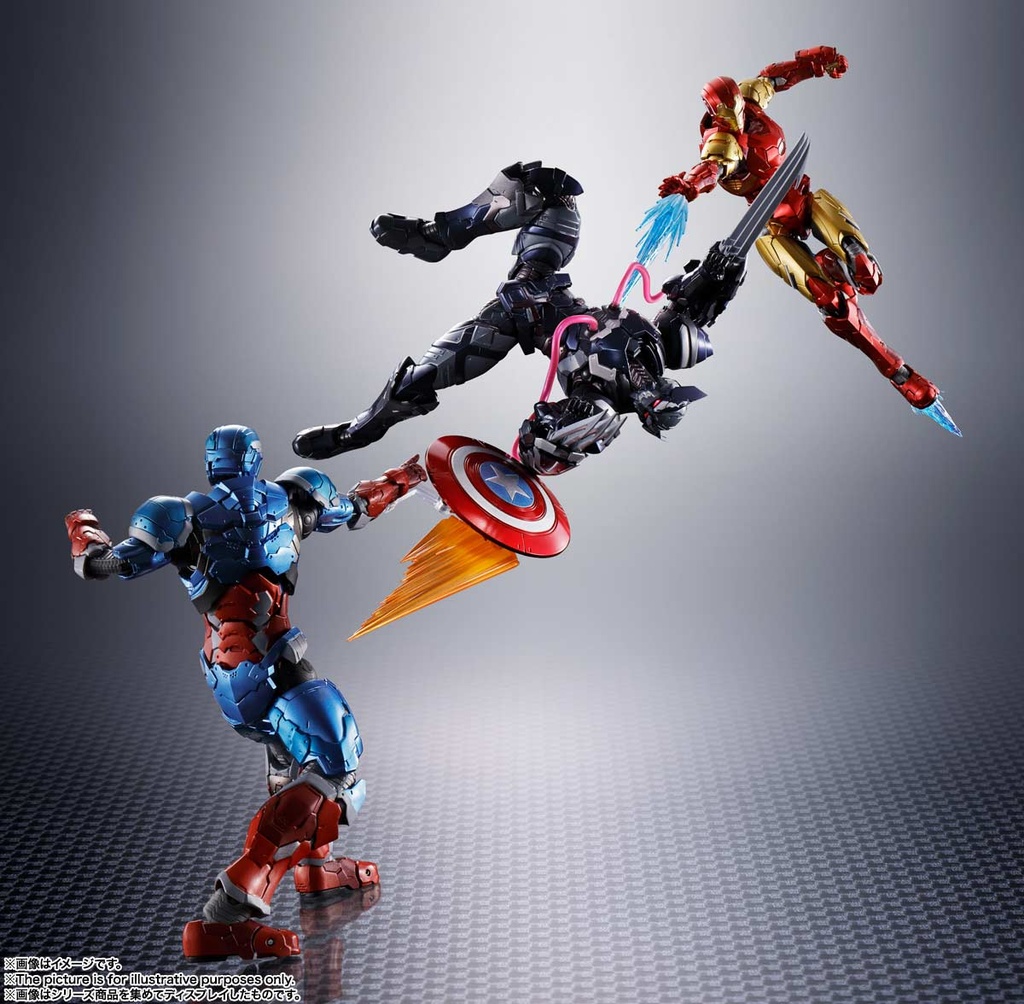(PO) S.H.Figuarts Venom Symbiote Wolverine (Tech on Avengers) Image_14