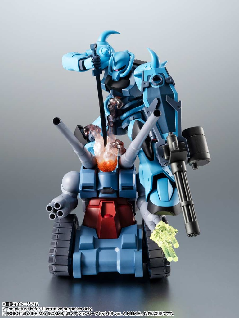 (PO) Robot Spirits <Side MS> Gundam The 08th MS Team - 08th MS Squadron Optional Parts Set 03 Ver. A.N.I.M.E. Image_9