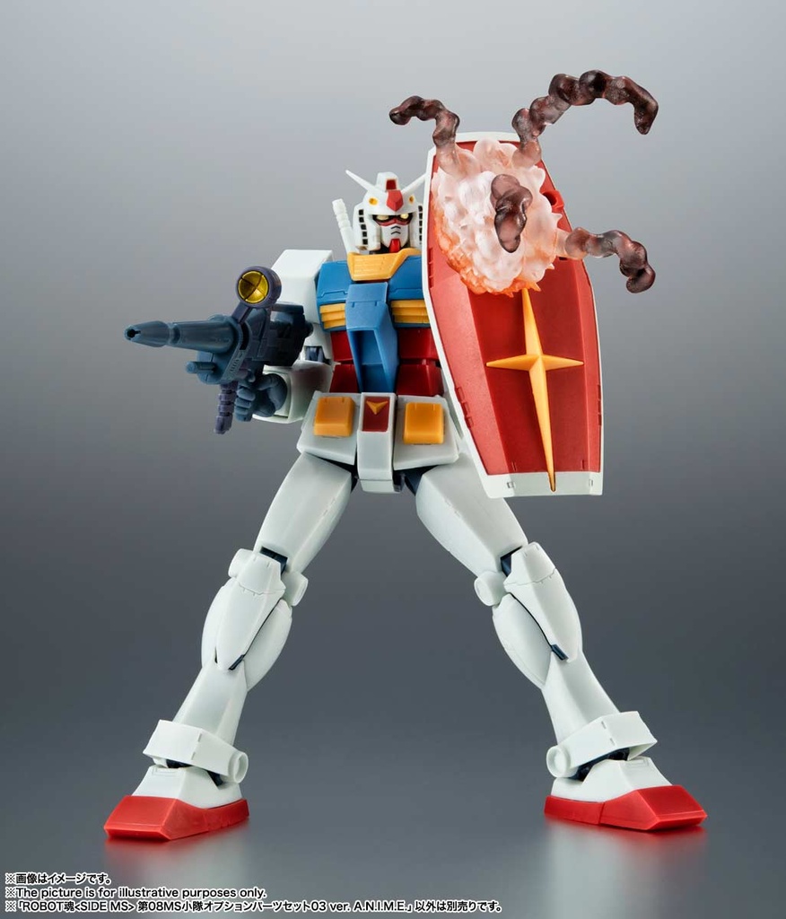 (PO) Robot Spirits <Side MS> Gundam The 08th MS Team - 08th MS Squadron Optional Parts Set 03 Ver. A.N.I.M.E. Image_13