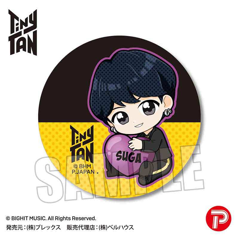 (PO) Trading Can Badge GyuGyutto TinyTAN Butter Ver. [BOX] Image_4