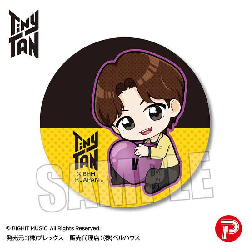 (PO) Trading Can Badge GyuGyutto TinyTAN Butter Ver. [BOX] Image_7