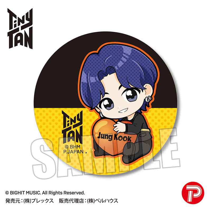 (PO) Trading Can Badge GyuGyutto TinyTAN Butter Ver. [BOX] Image_8