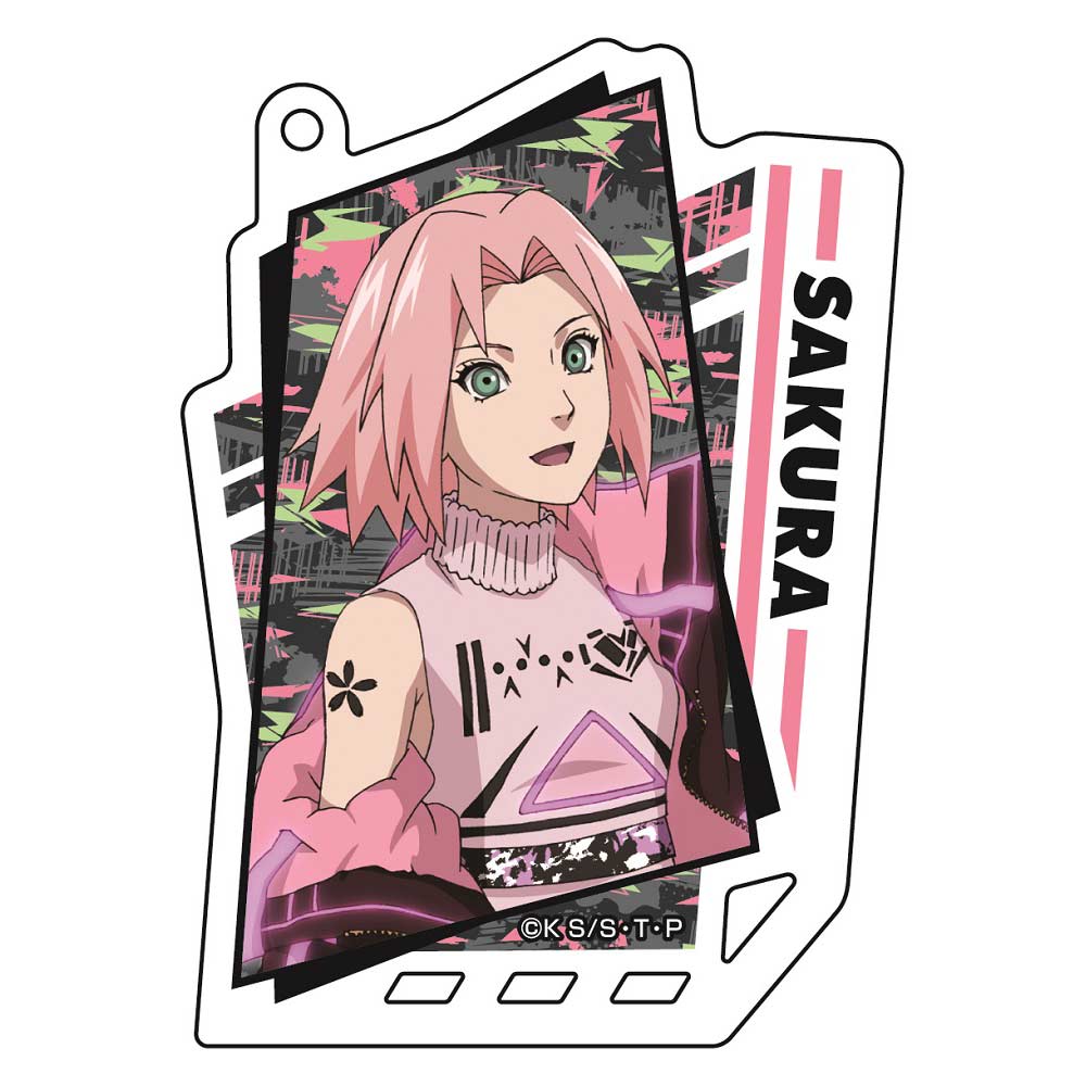 (PO) Naruto Shippuden Vol. 2 Original Illustration Acrylic Key Chain - Sakura Image_1