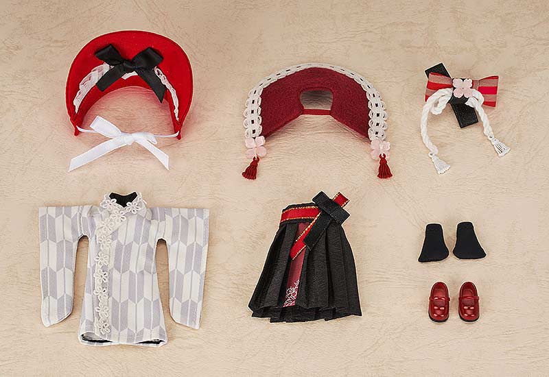 (PO) Nendoroid Doll Outfit Set Rose Japanese Dress Ver. Image_2