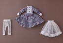 (PO) Harmonia humming Special Outfit Series (Flower Print Dress Blue) Designed by SILVER BUTTERFLY Image_2