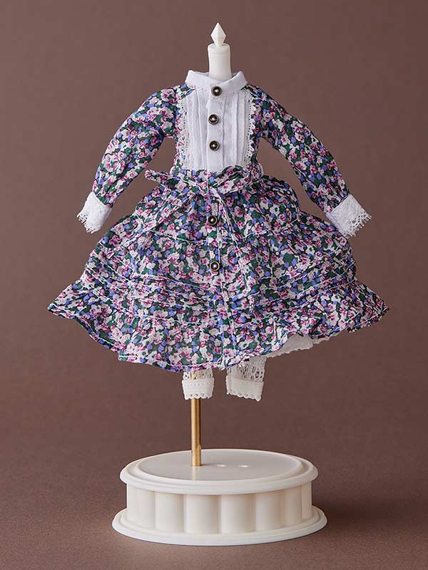 (PO) Harmonia humming Special Outfit Series (Flower Print Dress Blue) Designed by SILVER BUTTERFLY Image_3