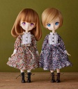 (PO) Harmonia humming Special Outfit Series (Flower Print Dress Blue) Designed by SILVER BUTTERFLY Image_4