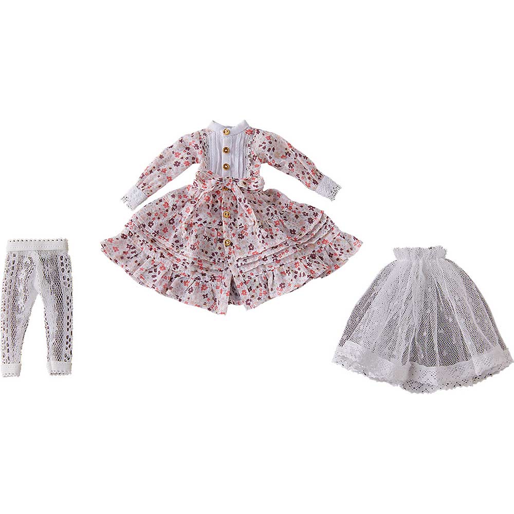 (PO) Harmonia humming Special Outfit Series (Flower Print Dress Pink) Designed by SILVER BUTTERFLY Image_1
