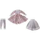 (PO) Harmonia humming Special Outfit Series (Flower Print Dress Pink) Designed by SILVER BUTTERFLY Image_1