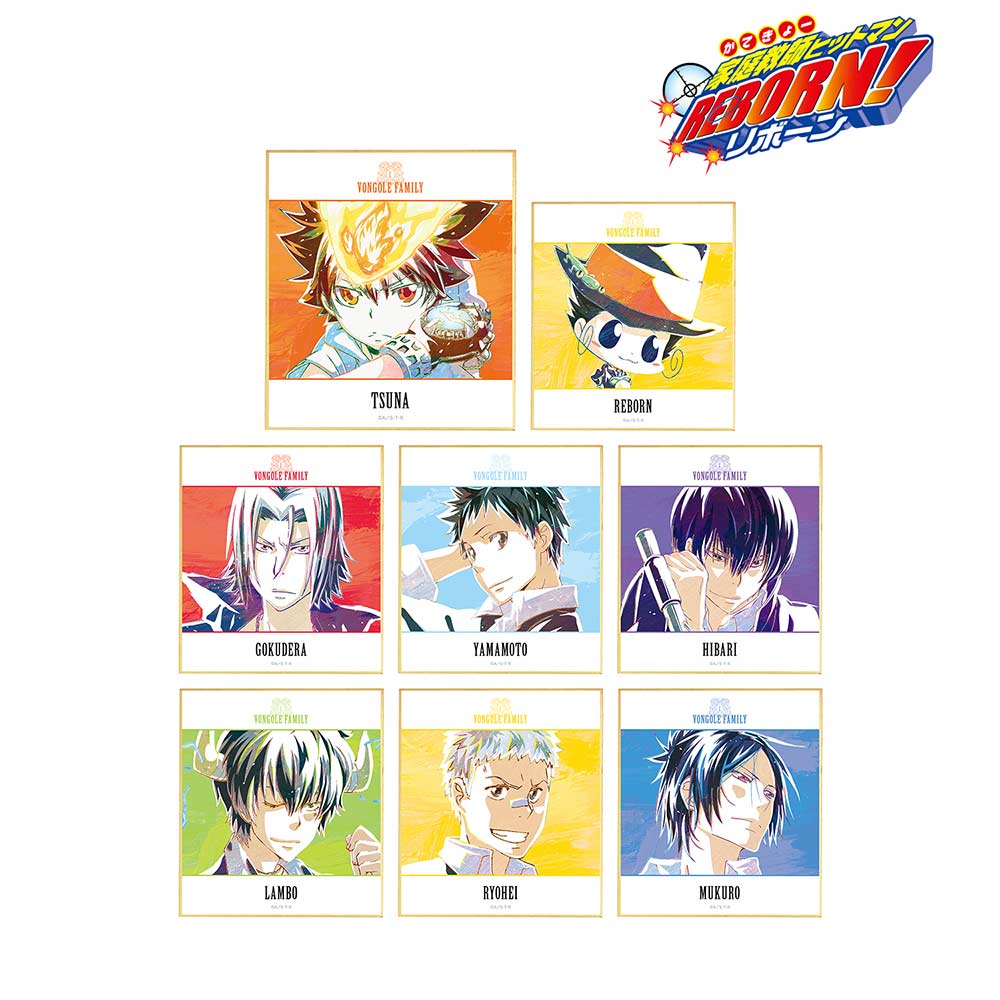 (PO) Reborn! Trading Ani-Art Mini Shikishi Vol. 1 [BOX] Image_1
