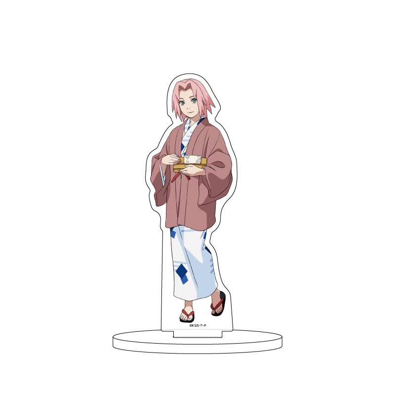 (PO) Chara Acrylic Figure NARUTO & BORUTO 17 Haruno Sakura Onsen Ver. (Original Illustration) Image_1