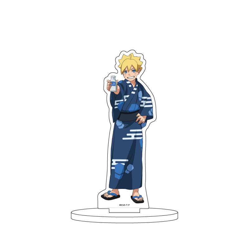 (PO) Chara Acrylic Figure NARUTO & BORUTO 22 Uzumaki Boruto Onsen Ver. (Original Illustration) Image_1
