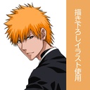 (PO) Bleach Original Illustration Kurosaki Ichigo Acrylic Stand Image_2