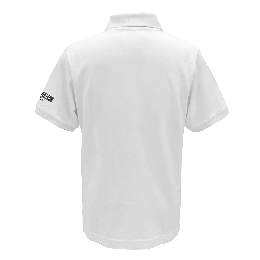 (PO) Evangelion NERV Embroidery Polo-Shirt White (XL) Image_2