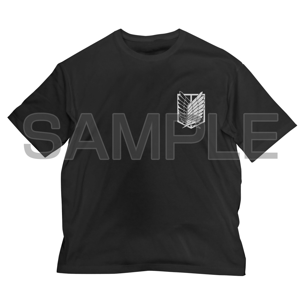 (PO) Attack on Titan Survey Corps Big Silhouette T-Shirt Moss (XL) Image_2