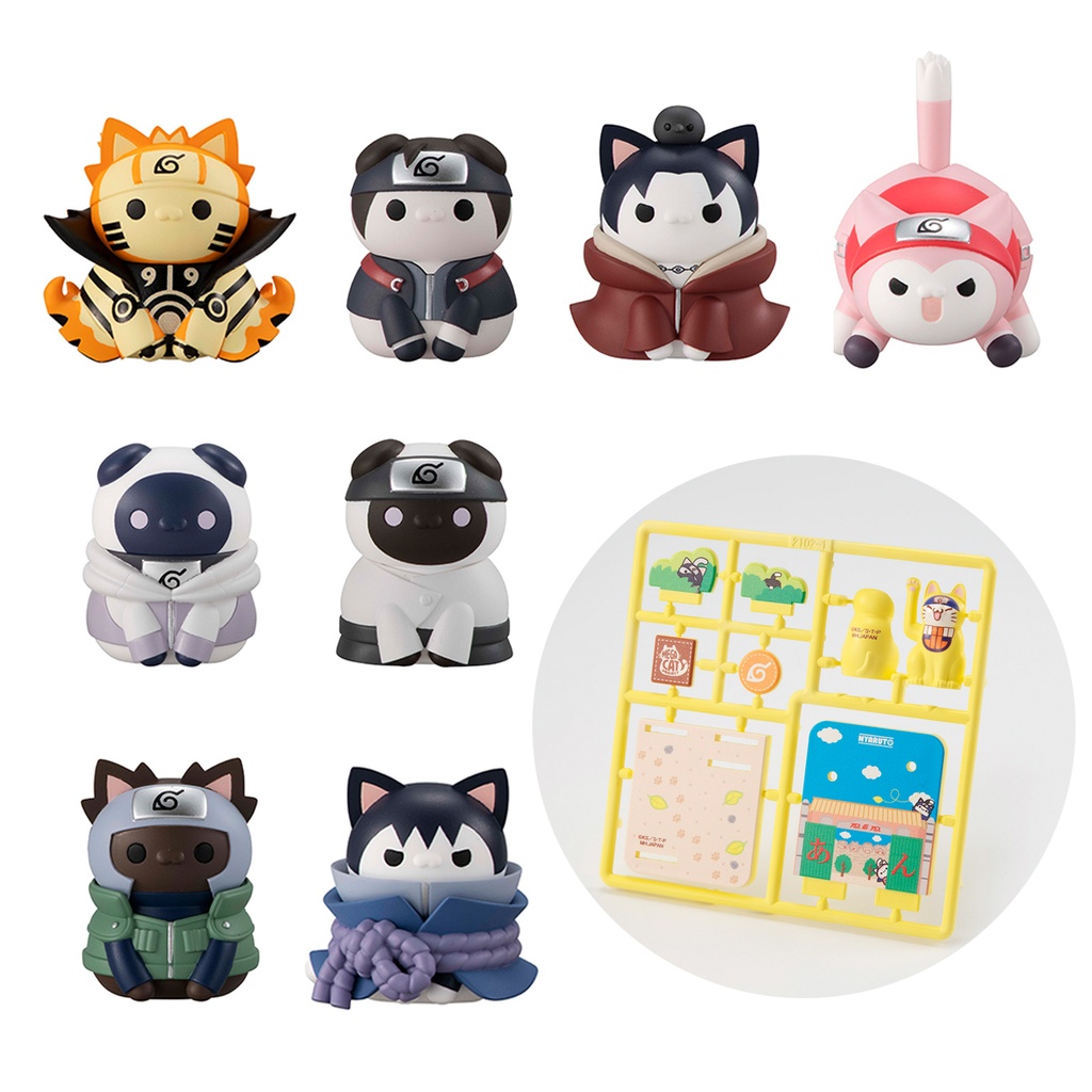(PO) MEGA CAT PROJECT NARUTO Shippuden - NYARUTO! The Fourth Shinobi World War Arc  w/gift [BOX] Image_1