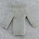 (PO) figma Styles Off-the-Shoulder Sweater Dress (Gray) Image_2