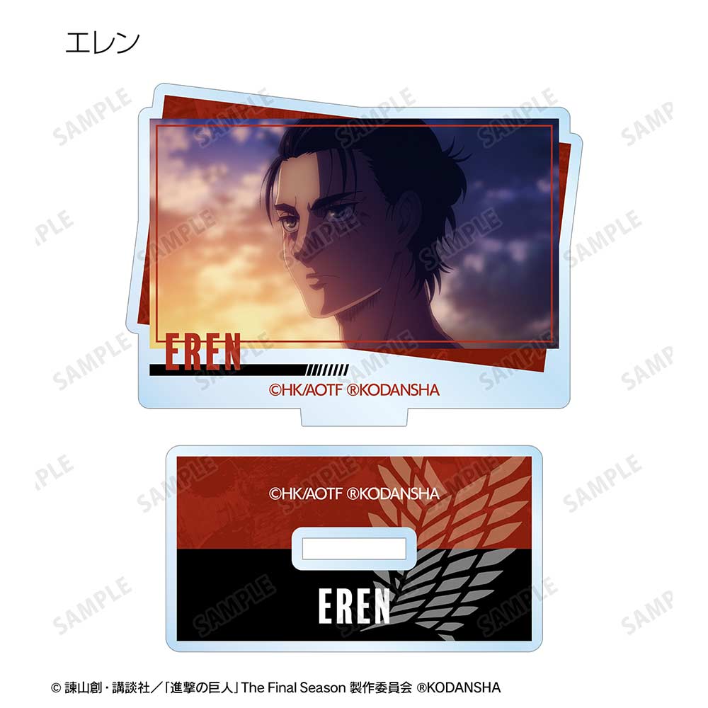 (PO) Attack on Titan Trading Acrylic Stand [BOX] Image_3