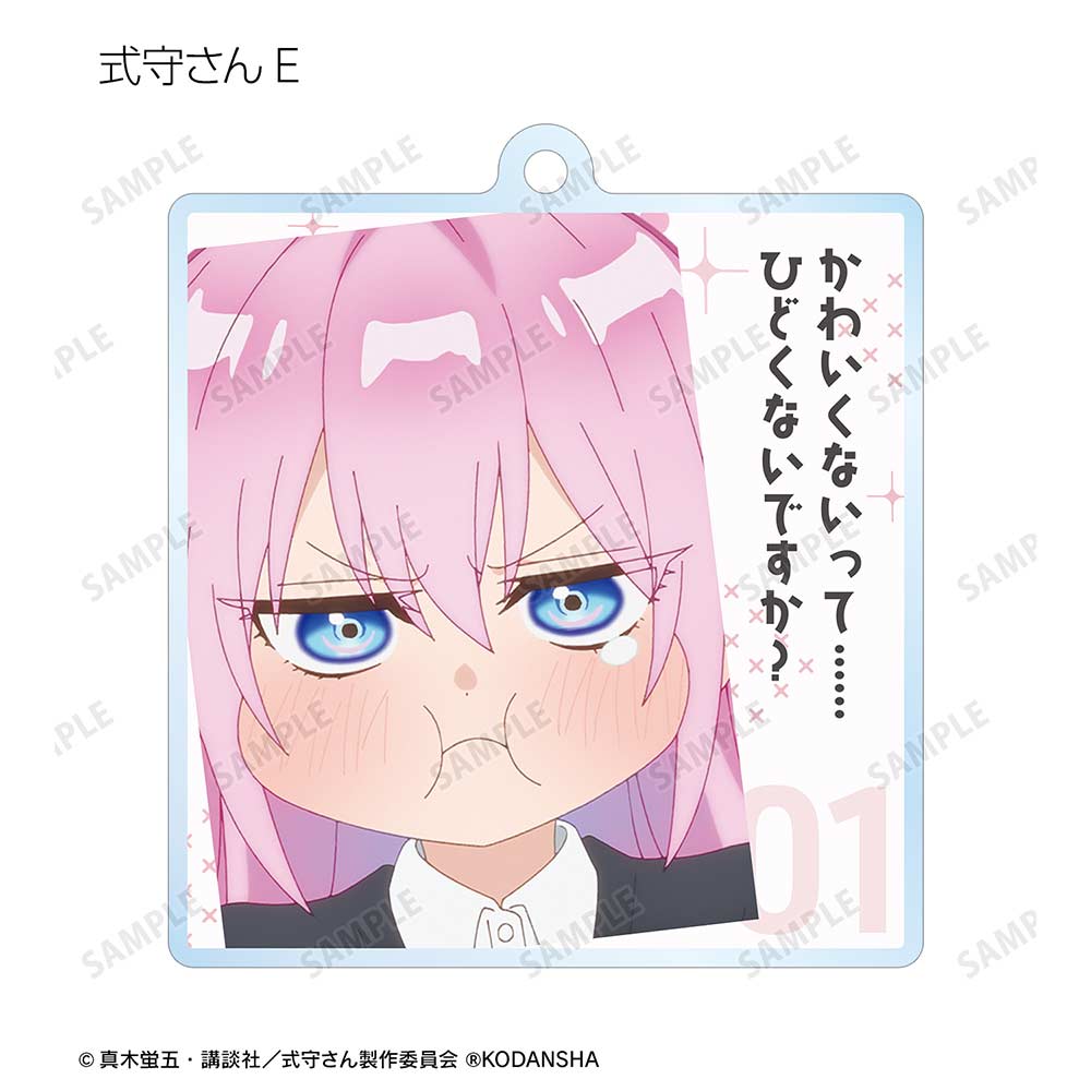 (PO) Miss Shikimori Is Not Just Cute Trading Words Acrylic Key Chain [BOX] Image_7