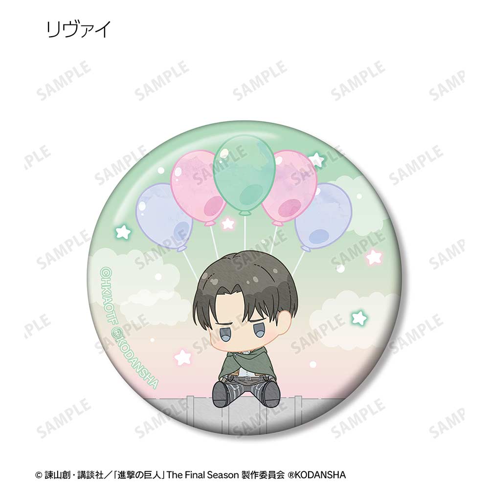 (PO) Attack on Titan Trading Popoon Can Badge [BOX] Image_8