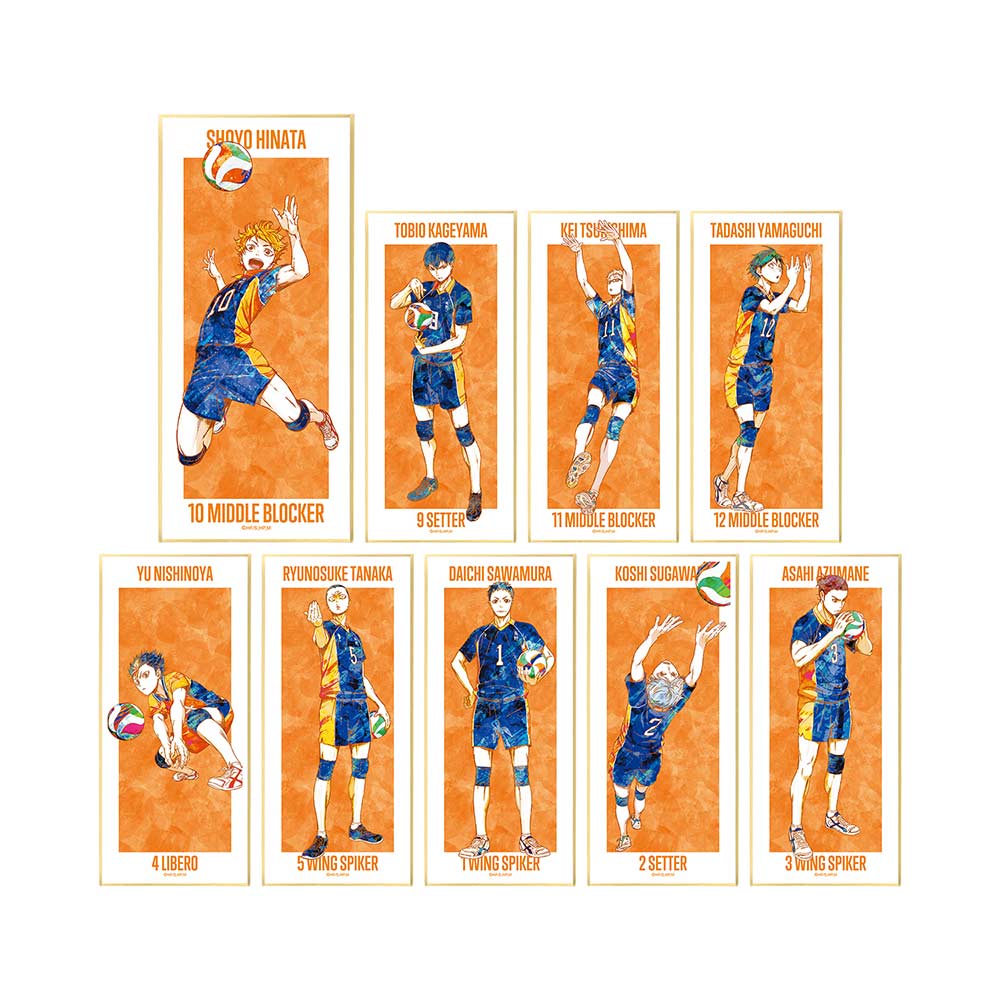 (PO) Haikyu!! Trading Ani-Art Vol. 2 Shikishi with Stand [BOX] Image_2