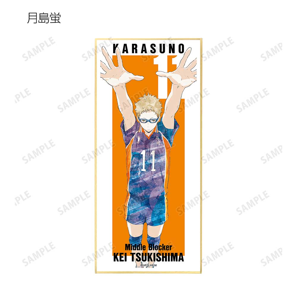 (PO) Haikyu!! Trading Ani-Art Vol. 3 Shikishi with Stand [BOX] Image_5