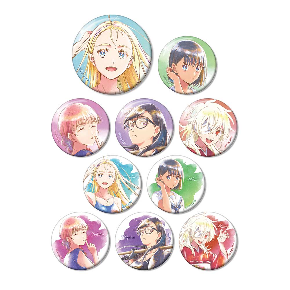 (PO) Summer Time Rendering Trading Ani-Art Aqua Label Can Badge [BOX] Image_2