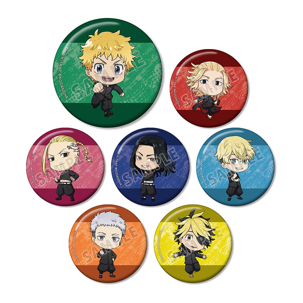 (PO) Tokyo Revengers Trading Chibi Chara Can Badge [BOX] Image_2