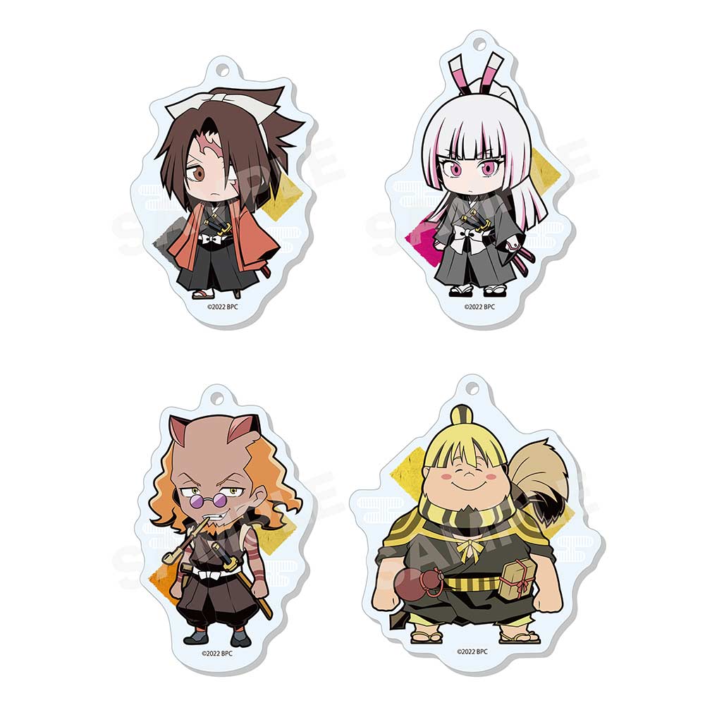(PO) Shine On! Bakumatsu Bad Boys! Marutto Stand Key Chain 01 Vol. 1 [BOX] Image_3