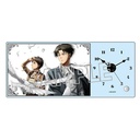 (PO) Attack on Titan Acrylic Clock Eren & Levi Image_1