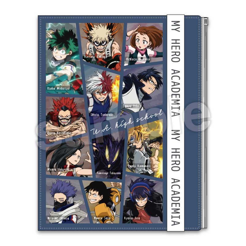 (PO) My Hero Academia Logo Belt 6+1 Clear File U.A. Image_3