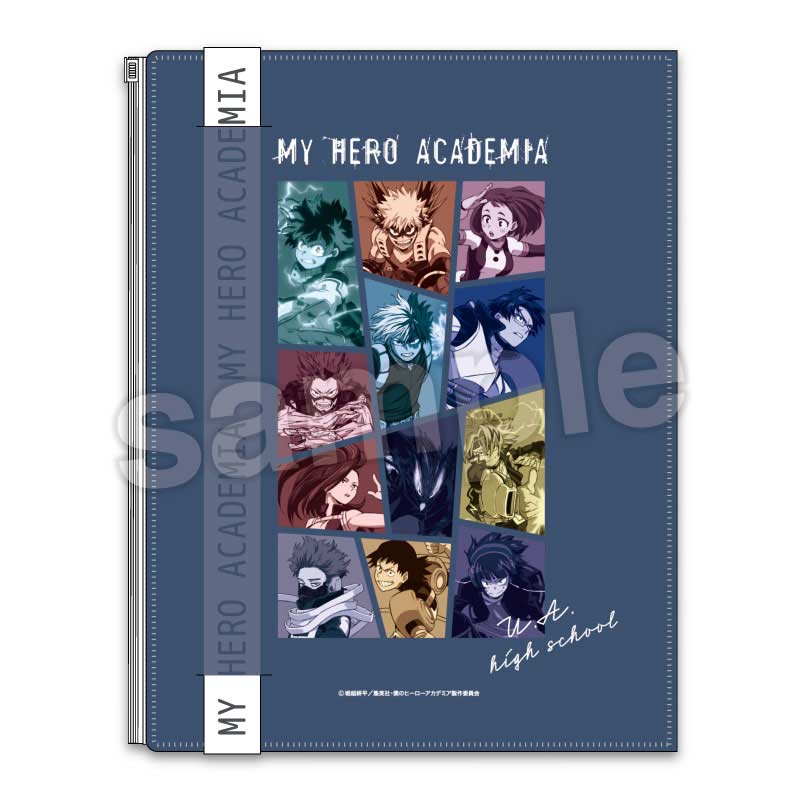 (PO) My Hero Academia Logo Belt 6+1 Clear File U.A. Image_4