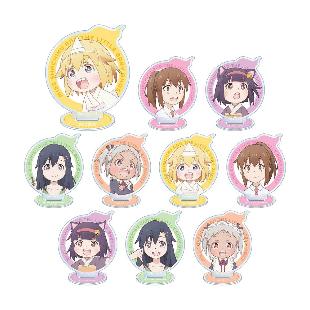 (PO) Miss Shachiku and the Little Baby Ghost Trading Acrylic Stand [BOX] Image_2