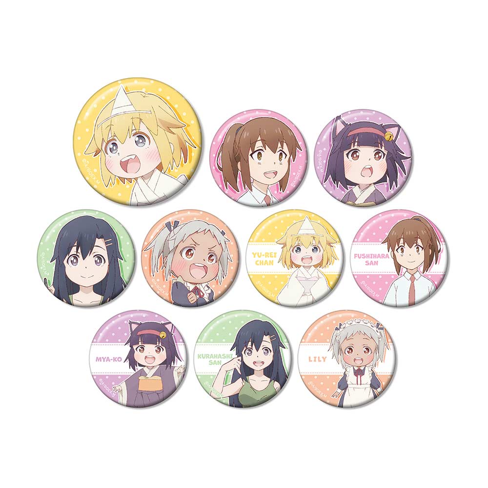 (PO) Miss Shachiku and the Little Baby Ghost Trading Can Badge [BOX] Image_2