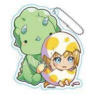 (PO) Attack on Titan GyaoColle Trading Acrylic Key Chain Baby Tama Ver. [BOX] Image_4